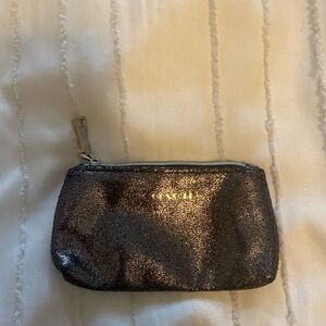 Elegant Black Glitter pouch